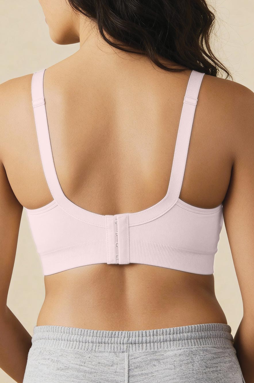 חזיית הריון והנקה יעל seamless בצבע ורוד - חזיות הריון והנקה מבית אבישג ארבל - תמונה 2