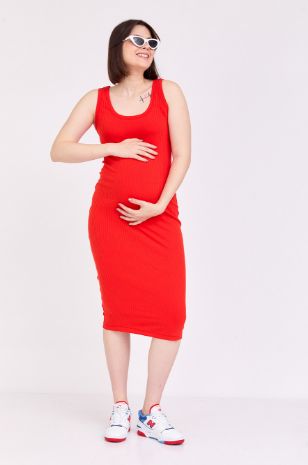 שמלת הריון בר אדומה