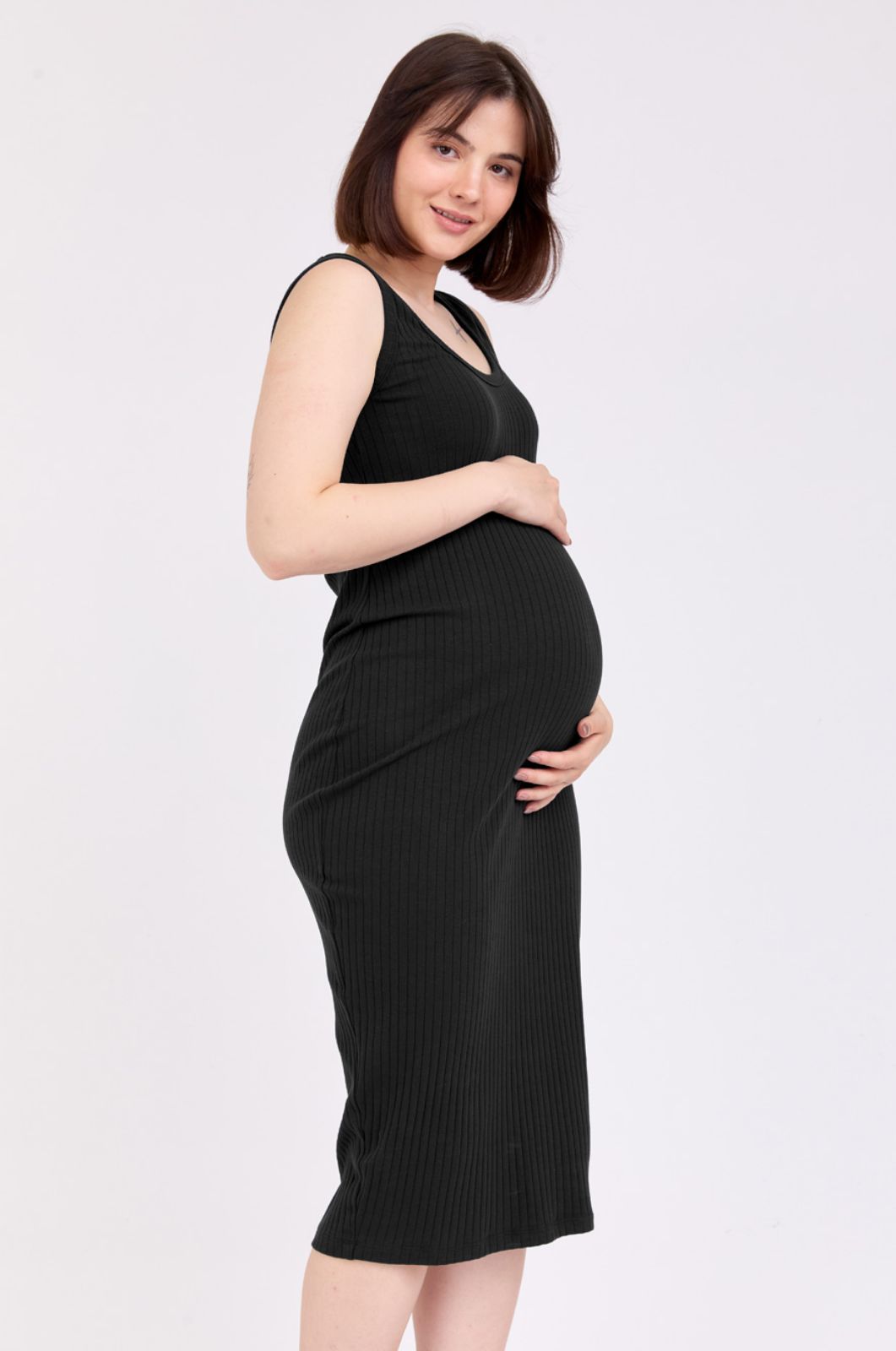 שמלת הריון בר שחורה