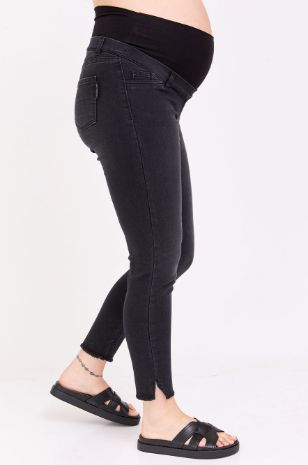 ג'ינס MOM הריון שחור אבישג ארבל