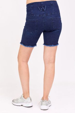 ג'ינס קצר להריון אוליביה כחול