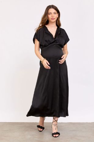 שמלת הריון אפרודיטה שחורה